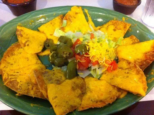 Bean & Cheese Nachos