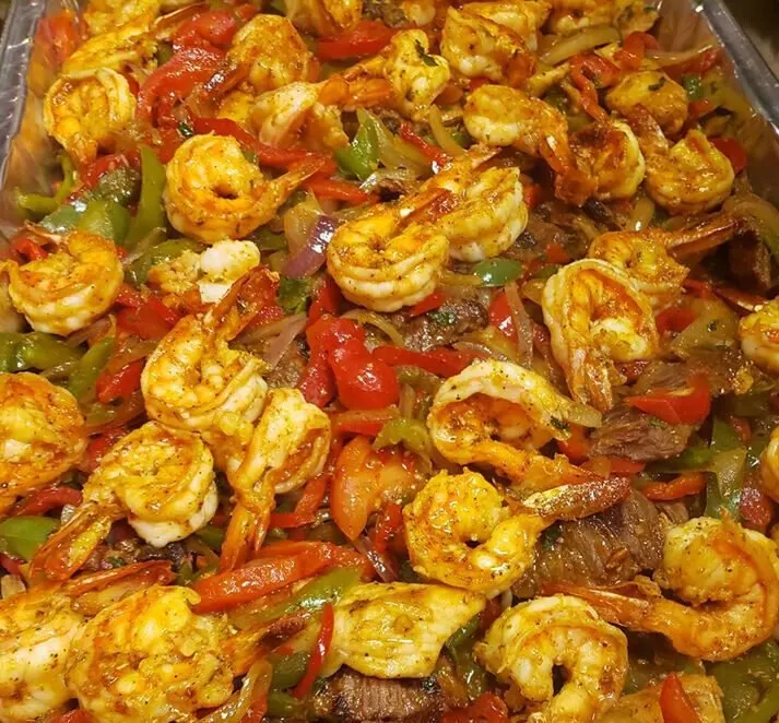 Shrimp Fajita Tray