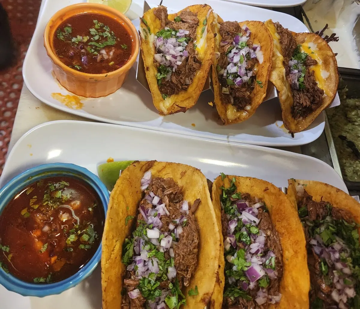 Birria Tacos W Cheese