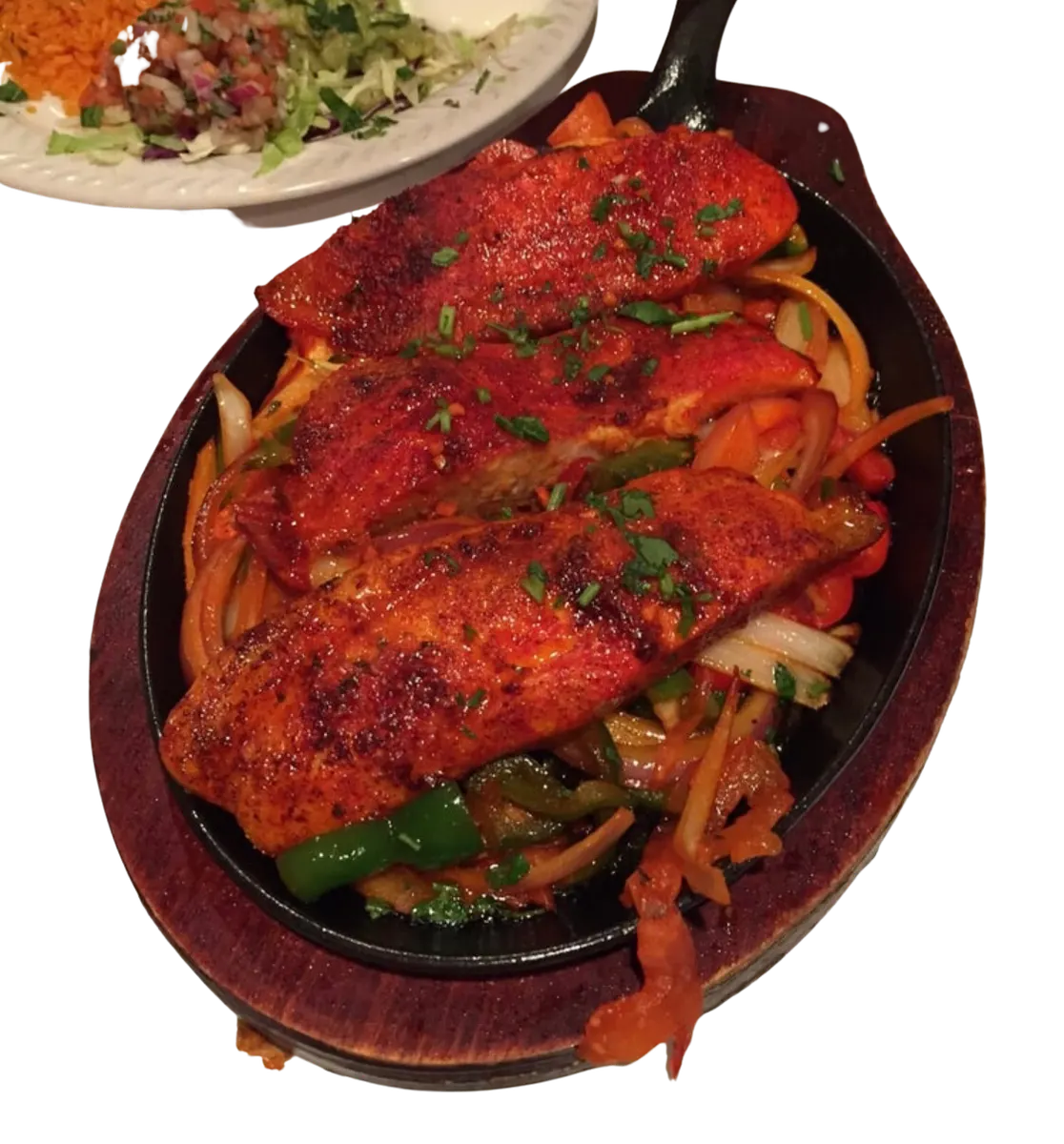 Salmon Fajitas