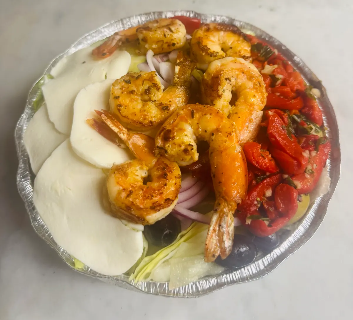 Grilled Shrimp Salad