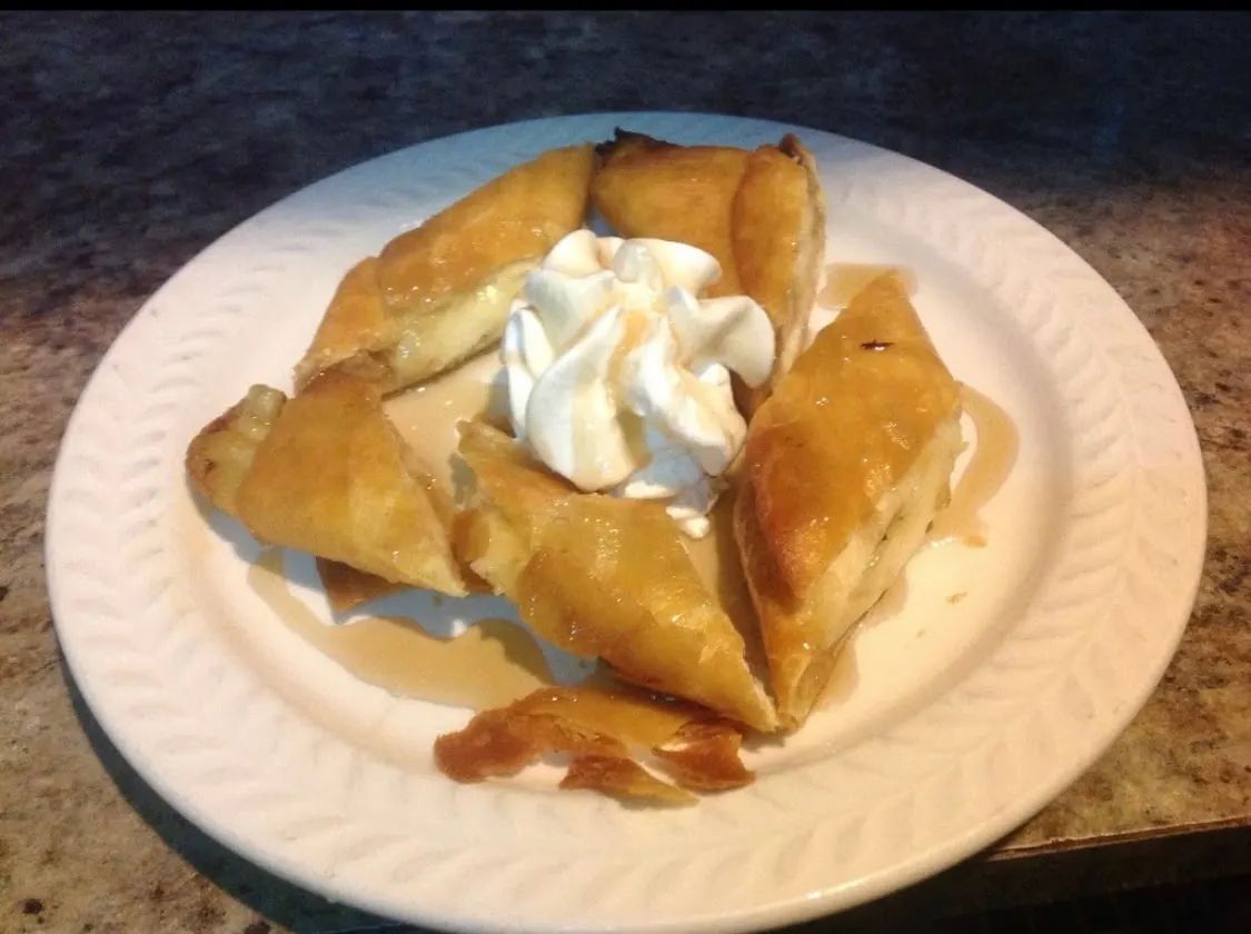 Sweet Chimichanga W Ice Cream