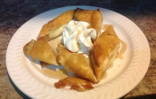 Sweet Chimichanga W Ice Cream
