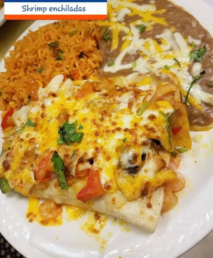 Shrimp Enchiladas