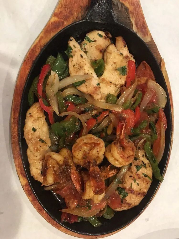 Shrimp & Chicken Fajitas