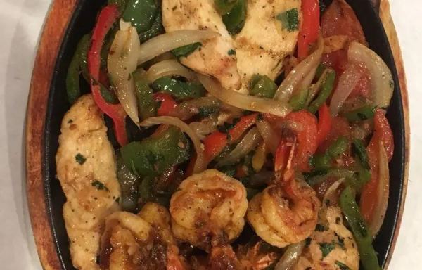 Shrimp & Chicken Fajitas