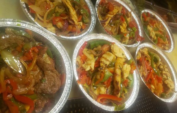 Trio Fajitas Chorizo Chicken & Steak