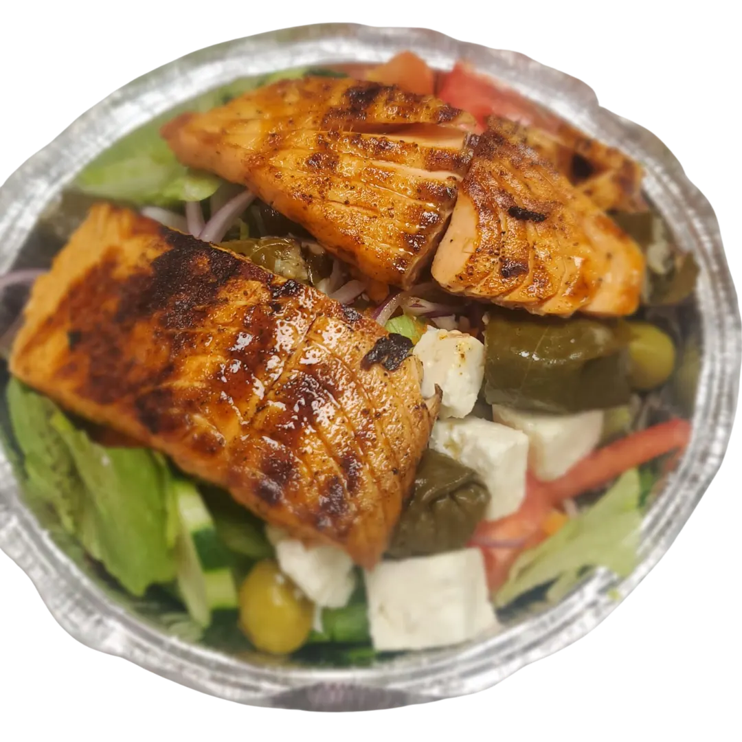 Grilled Salmon Salad