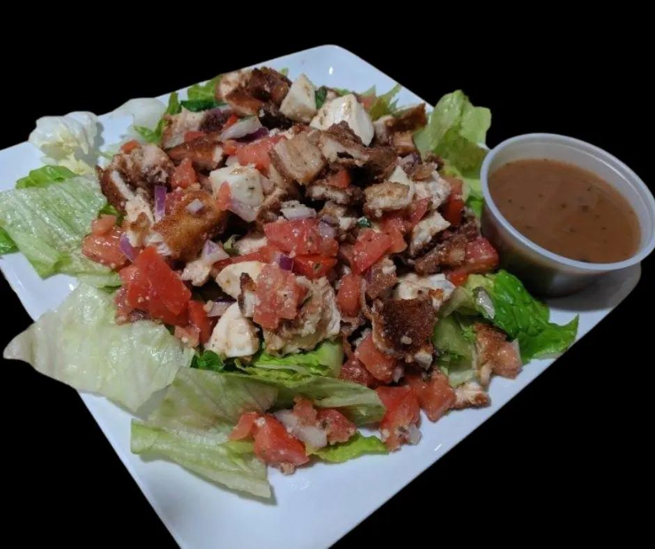 Chicken Bruschetta Salad