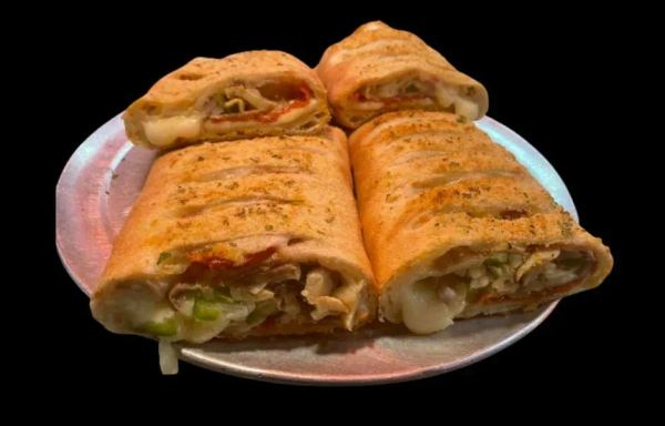 Stromboli Filled W Meat & Cheese