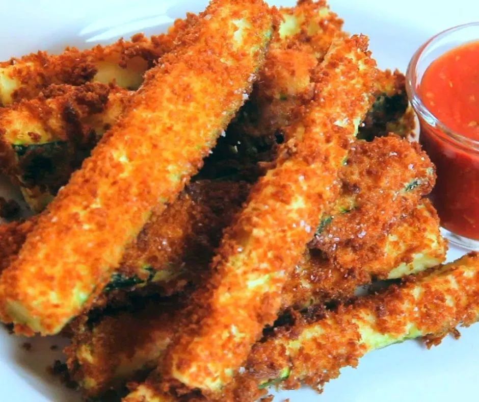 Zucchini Sticks W Sauce