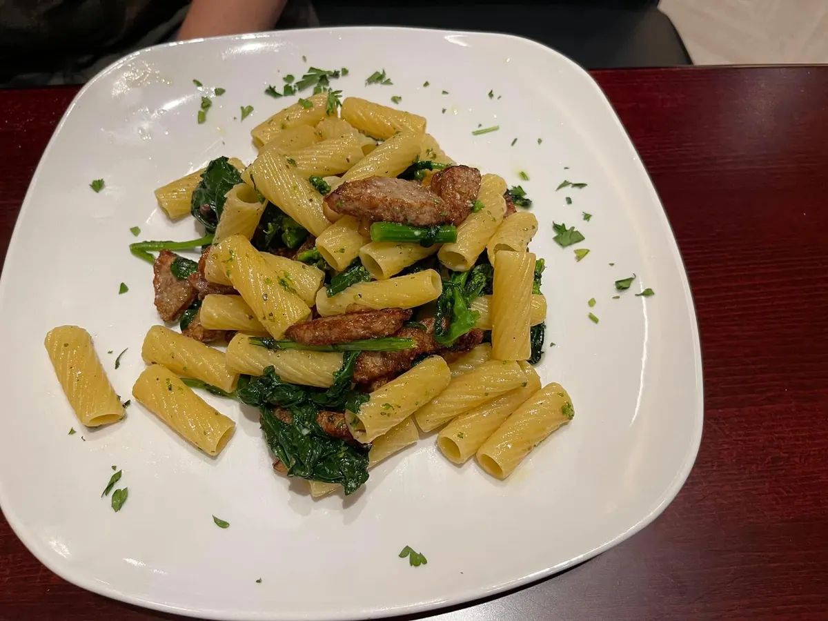 Rigatoni W Sausage Broc Rabe Lunch
