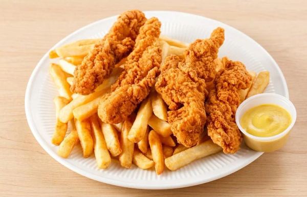 Chichen Fingers w French fries