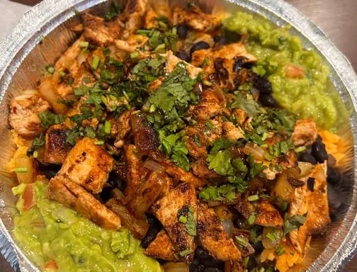 Chicken Al Pastor Rice Bowl