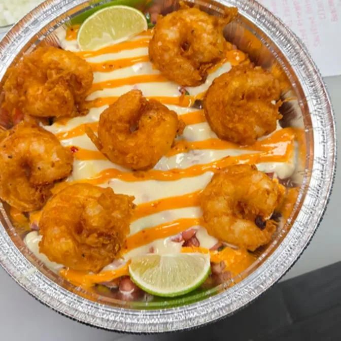 Fried Fish Rice Bowls