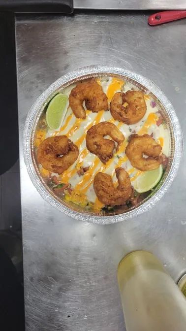 Fried Shrimp Rice Bowl