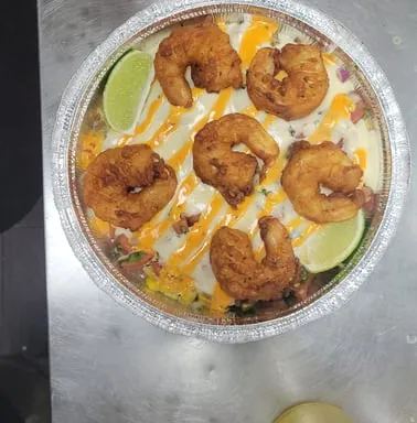 Fried Shrimp Rice Bowl