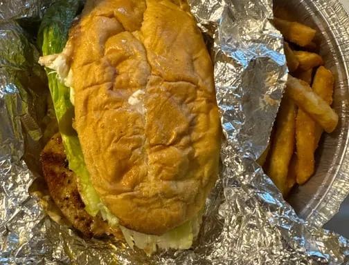 Grilled Chicken Torta