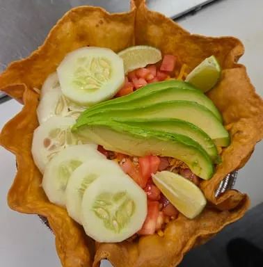 Taco Salad with Steak