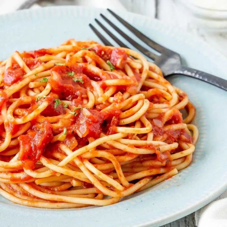 Pasta With Marinara Sauce