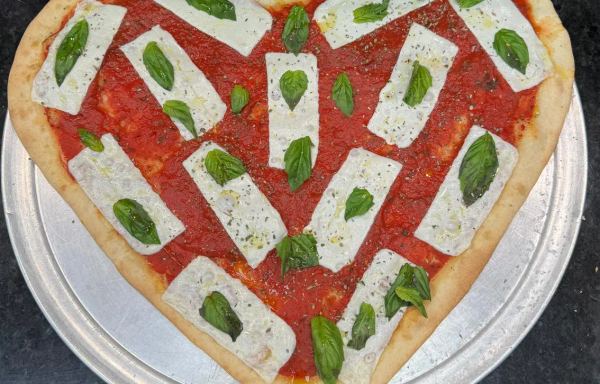 Heart Shaped Pizza