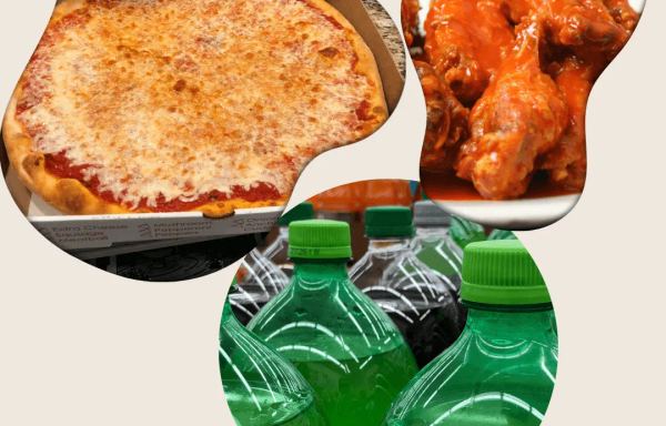 Combo 1 Large Pizza 10 Wings One 2 Liter