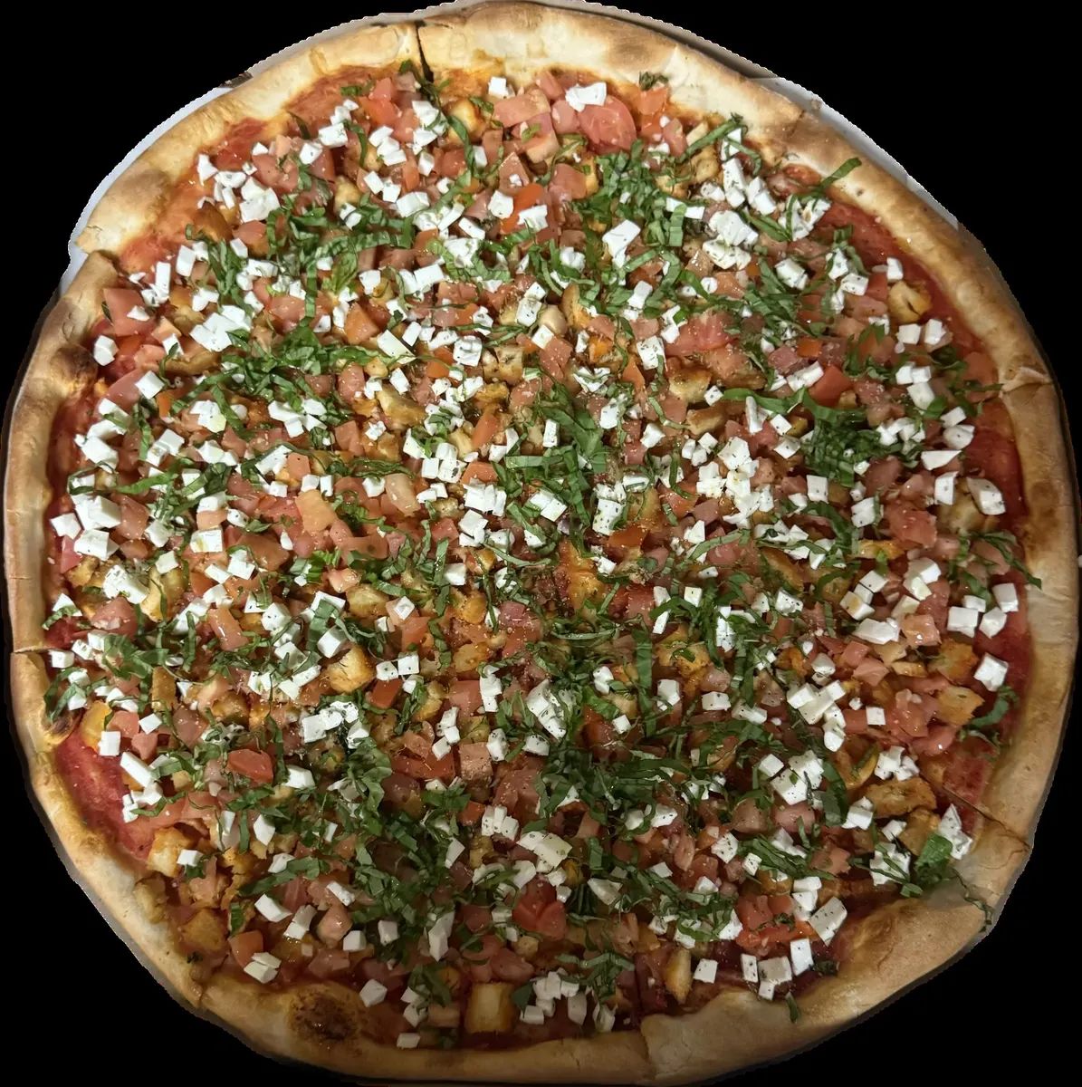 Chicken Bruschetta Pizza