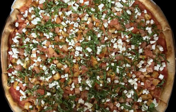Chicken Bruschetta Pizza
