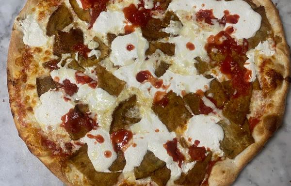 Eggplant With Riccota Pizza