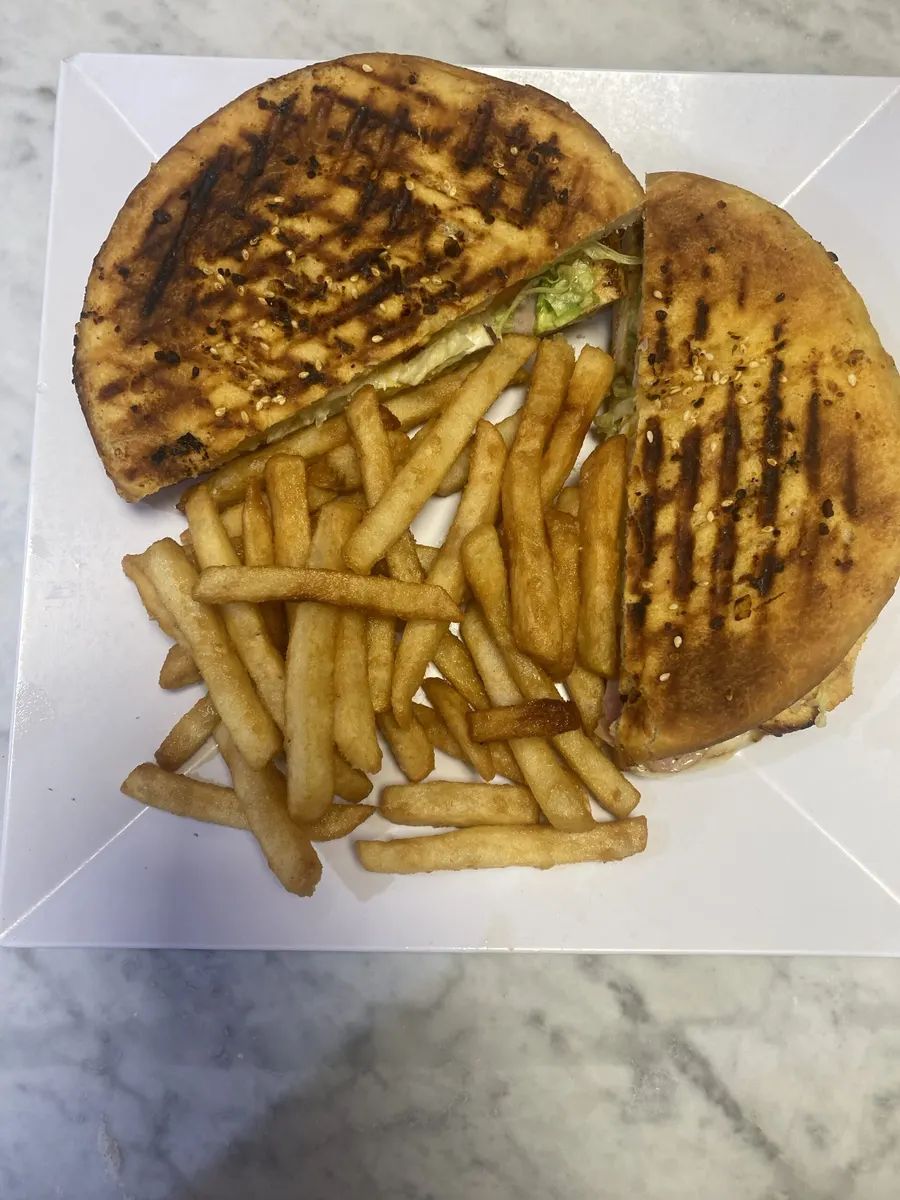 Grilled Chicken Pesto Panini