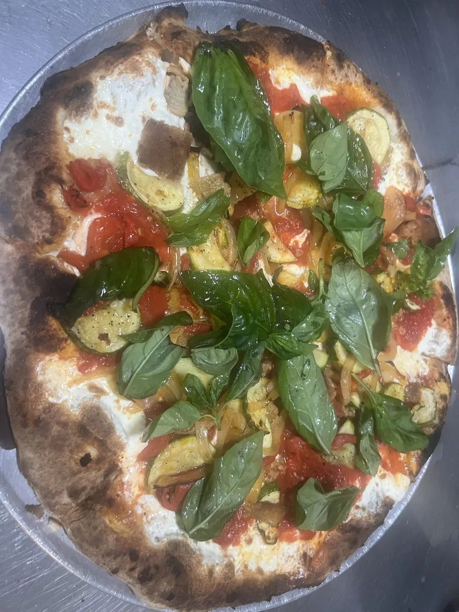 Charred Veggie Pizza