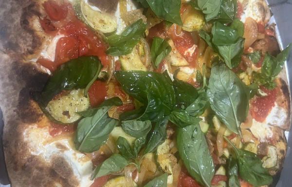 Charred Veggie Pizza
