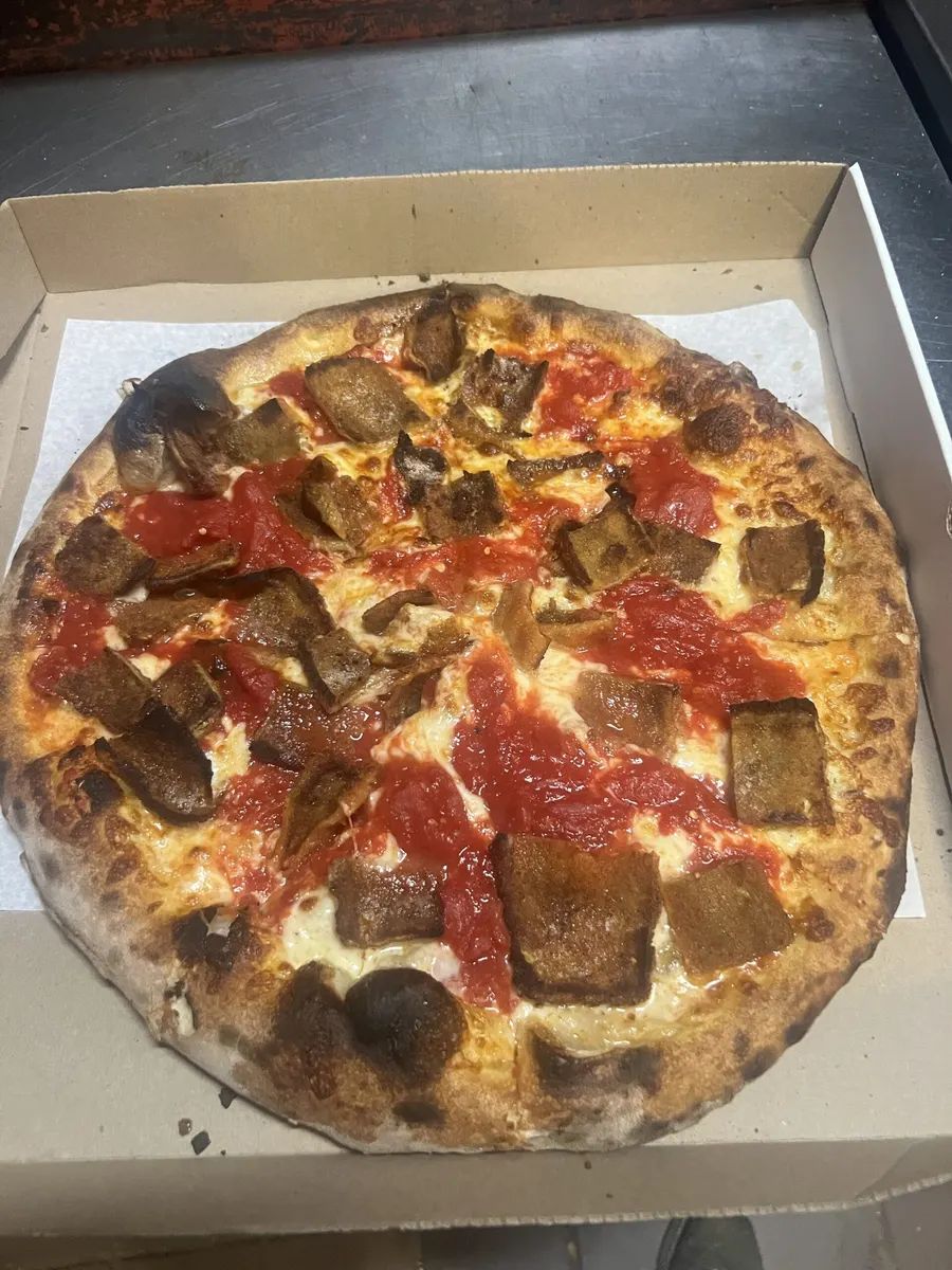 Eggplant Parm Pizza