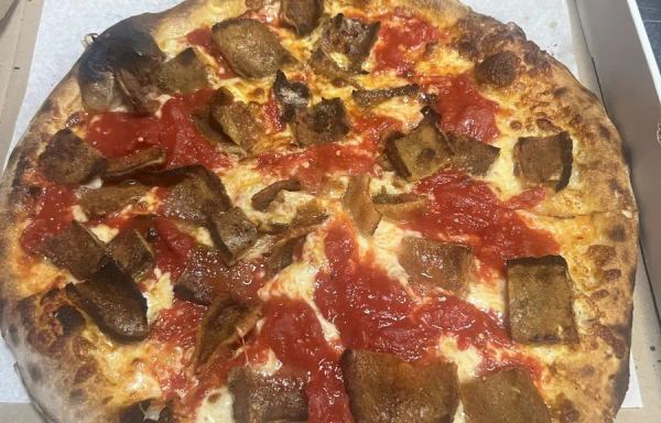 Eggplant Parm Pizza