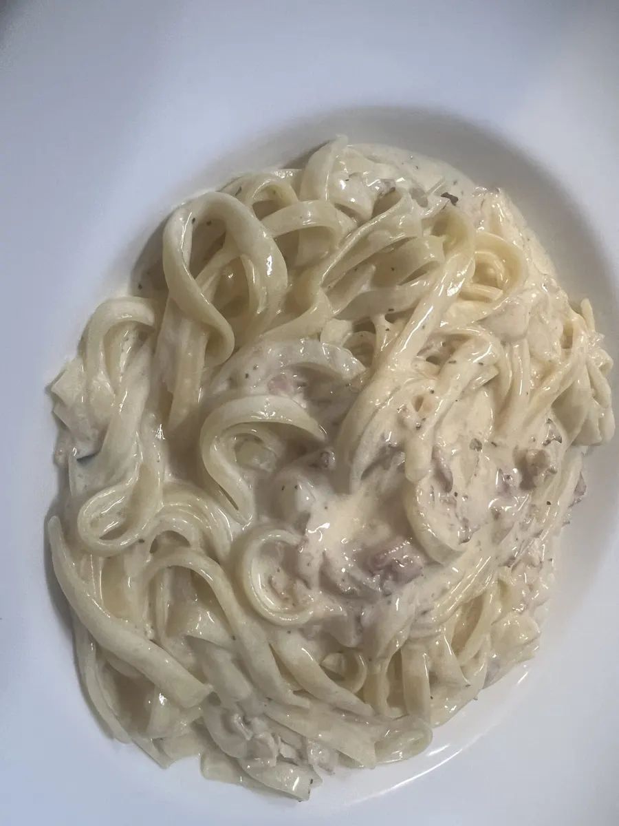 Fetuccini Carbonara