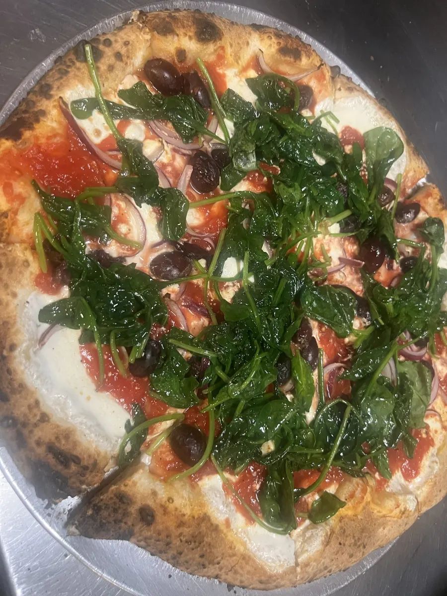 Spinach Pizza