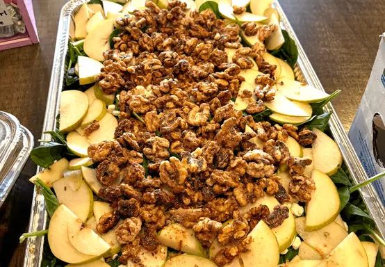 Baby Spinach Salad Tray
