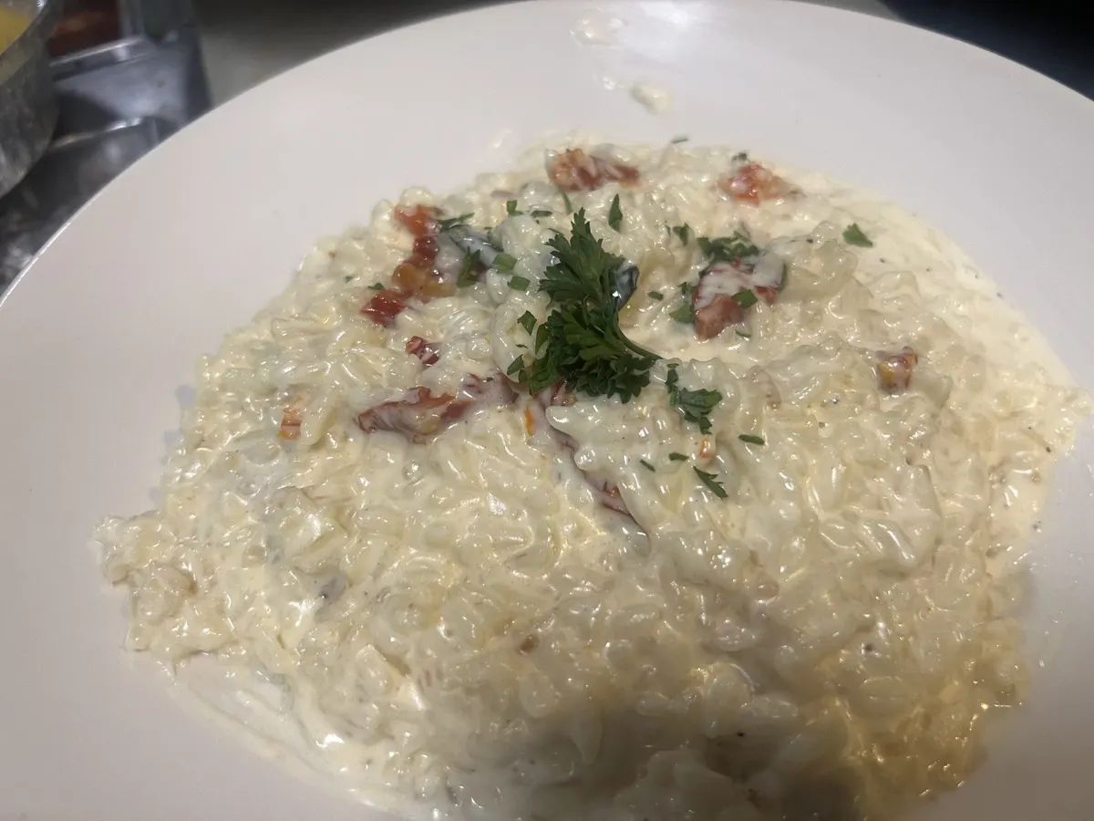 Sundried Tomato Risotto