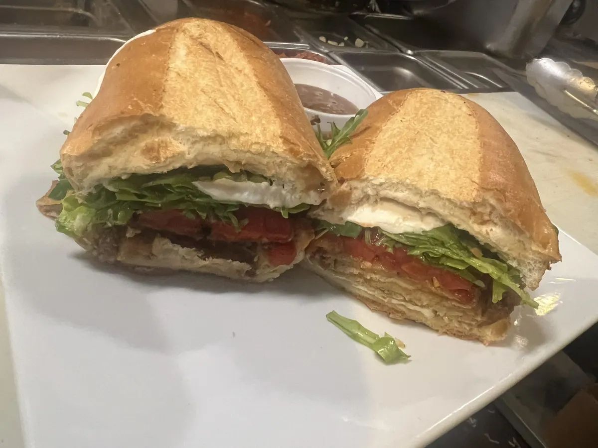 Breaded Eggplant Sub