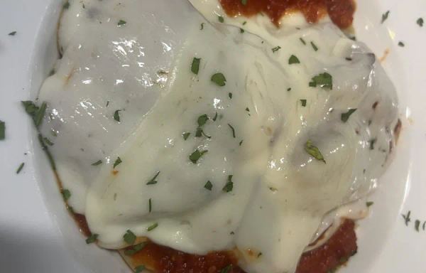 Gamberoni Parmigiana