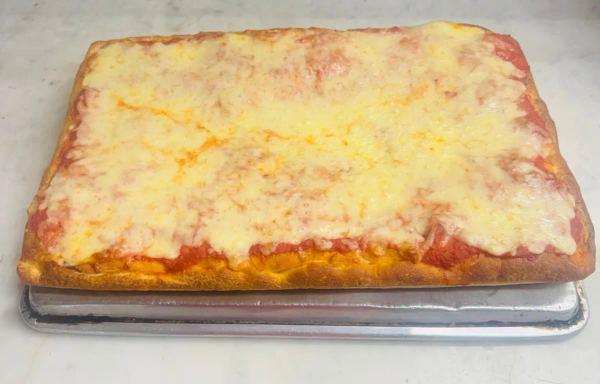 Sicilian Square Cheese Pizza