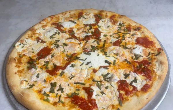 Margarita Pizza Deep Dish