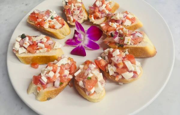 Bruschetta Appetizer
