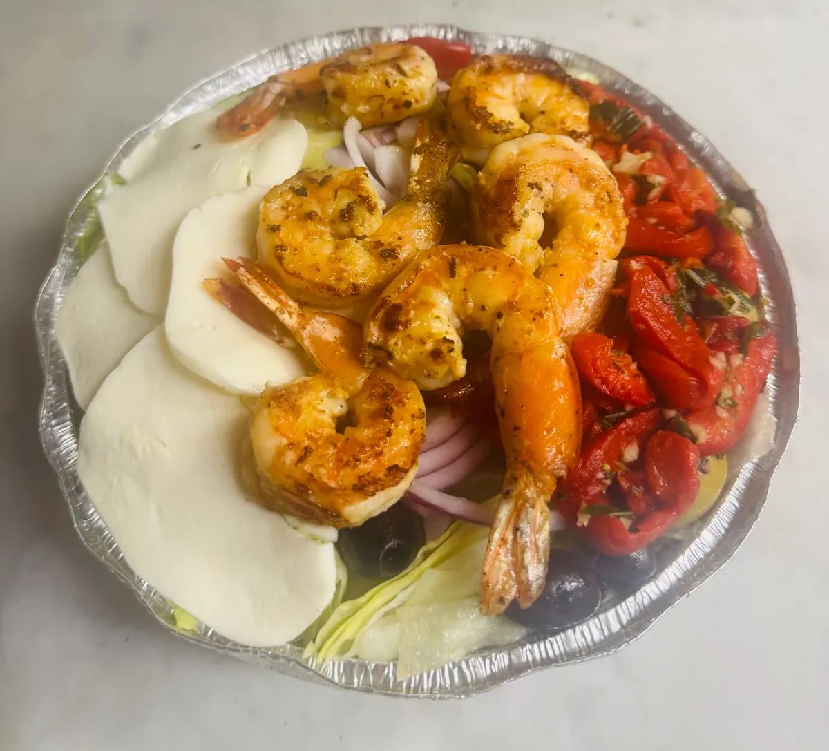 Grilled Shrimp Salad