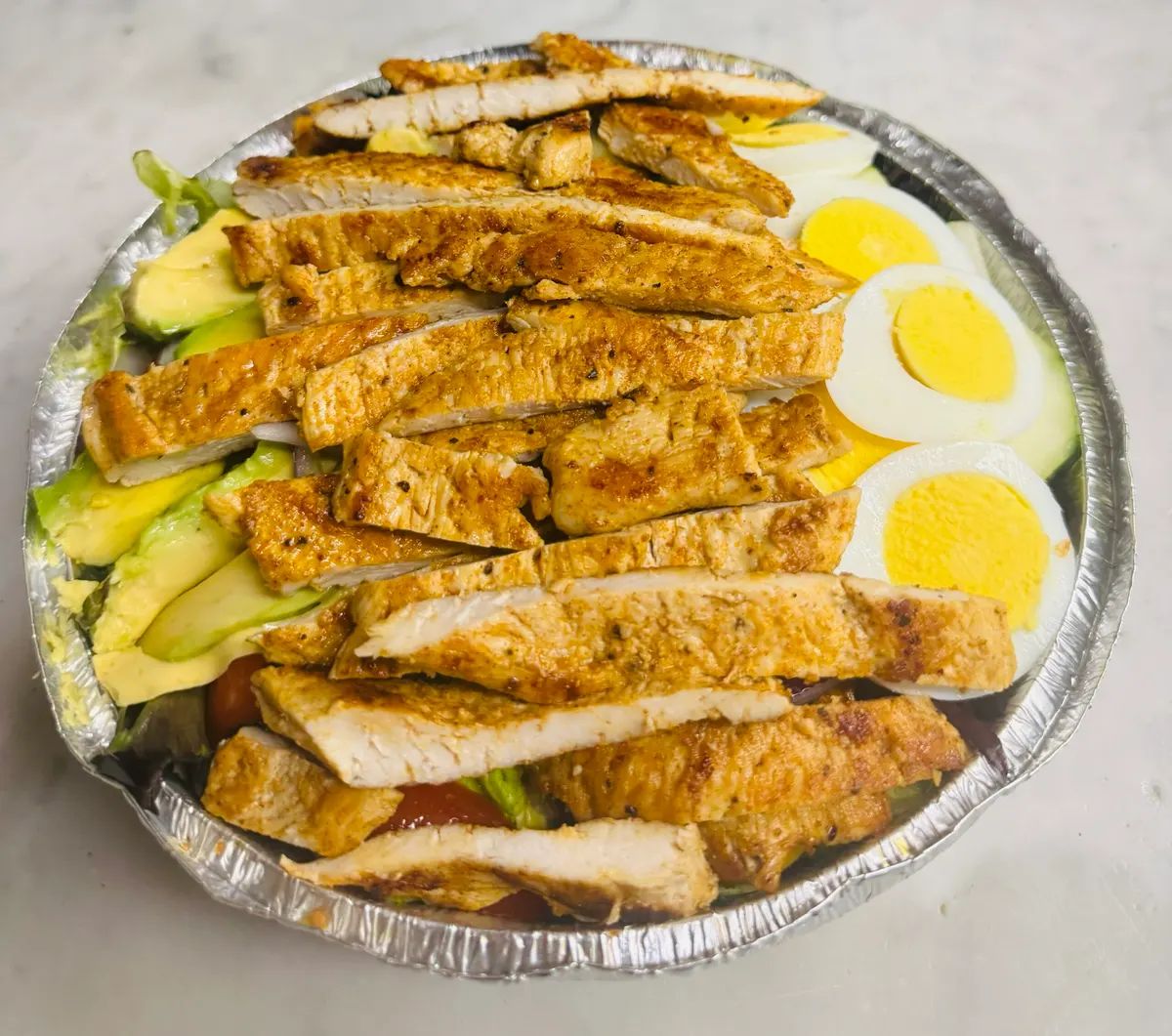 Cajun Grilled Chicken Salad