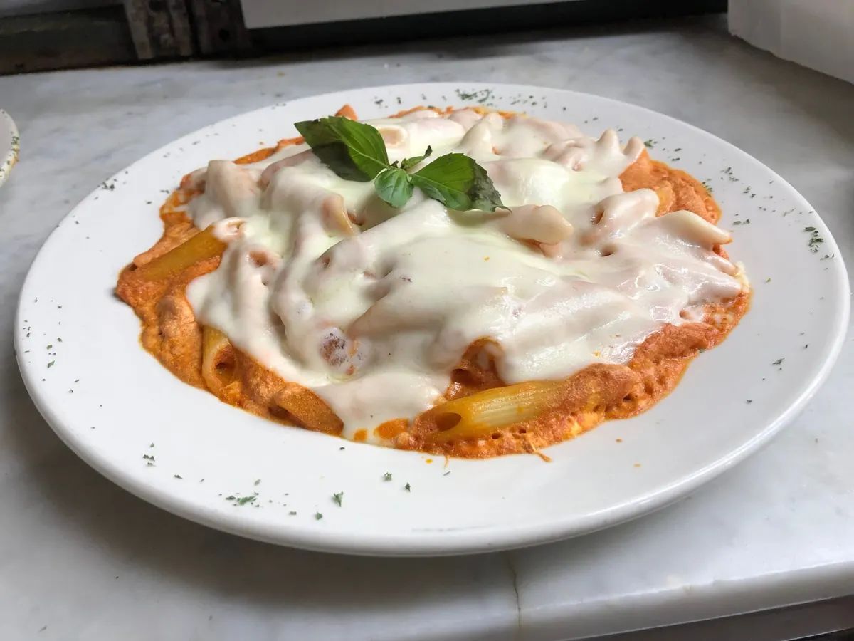 Baked Rigatoni Bolognese