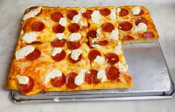 Vodkaroni Sicilian Pizza