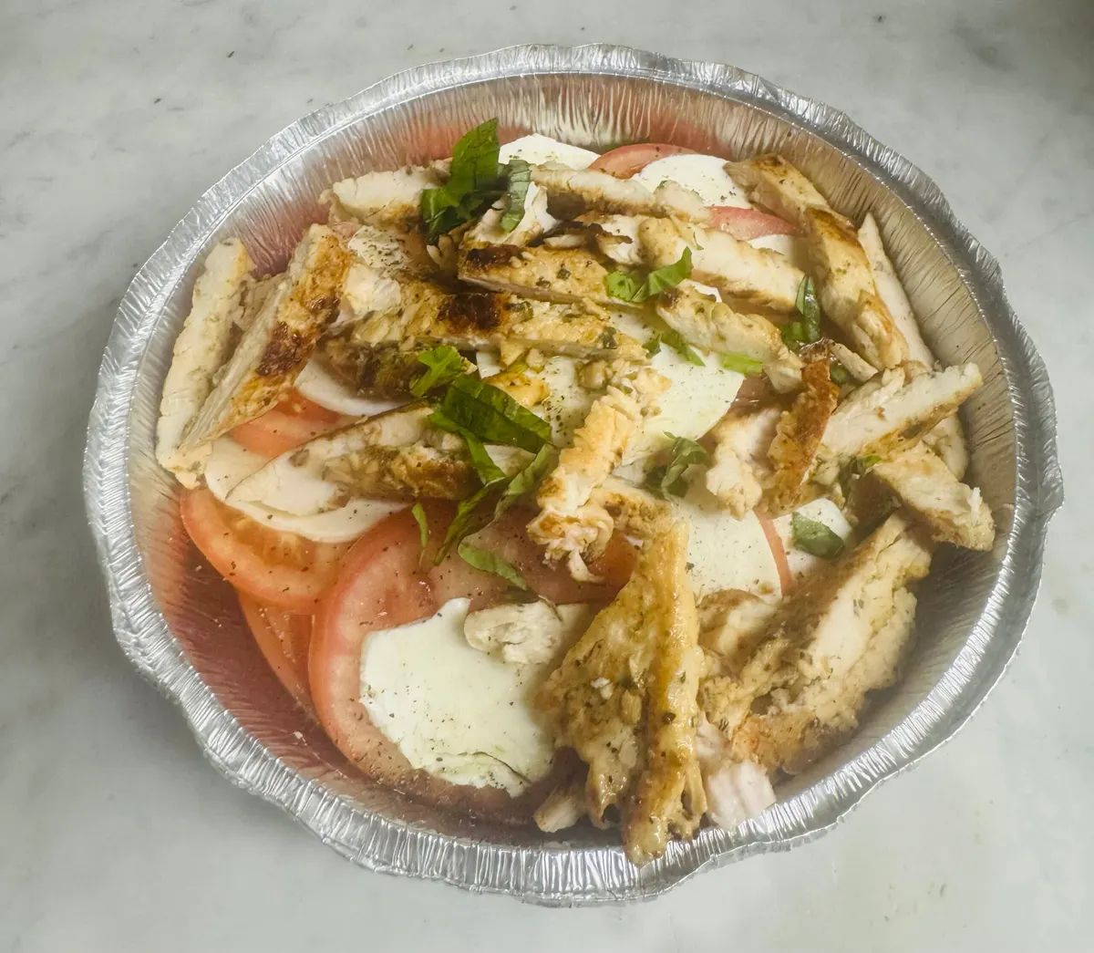 Chicken Caprese Salad