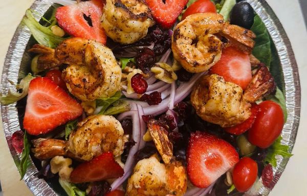 Strawberry Shrimp Salad