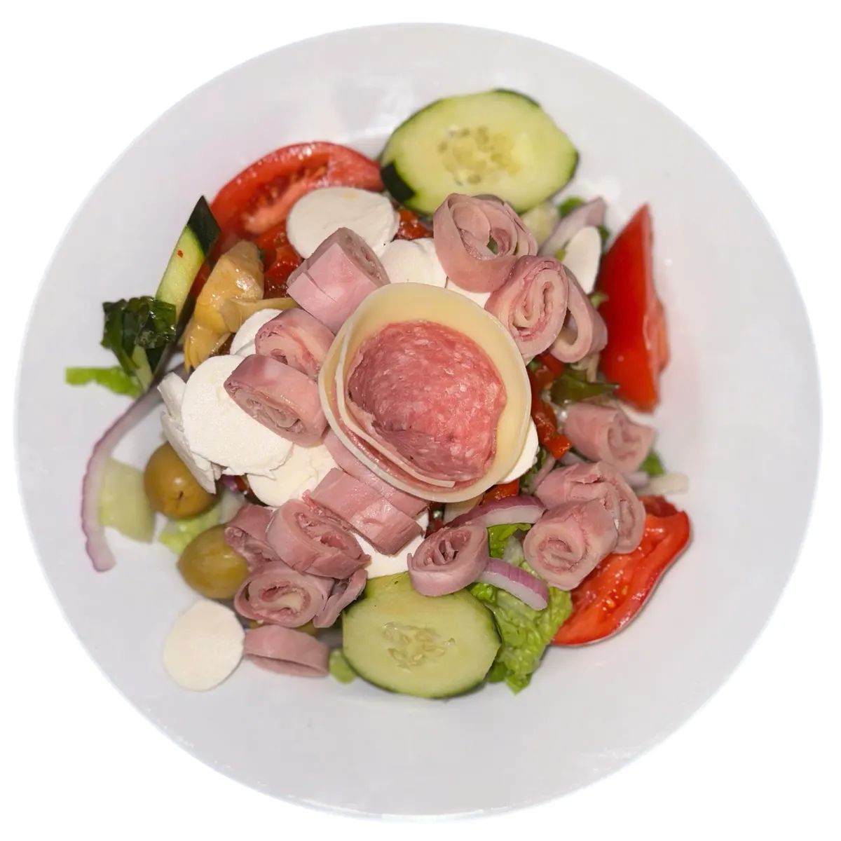 Antipasto Salad For One